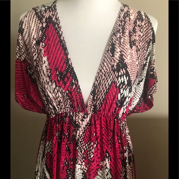 PINK POLKADOT Maxi Dress! - Picture 1 of 6